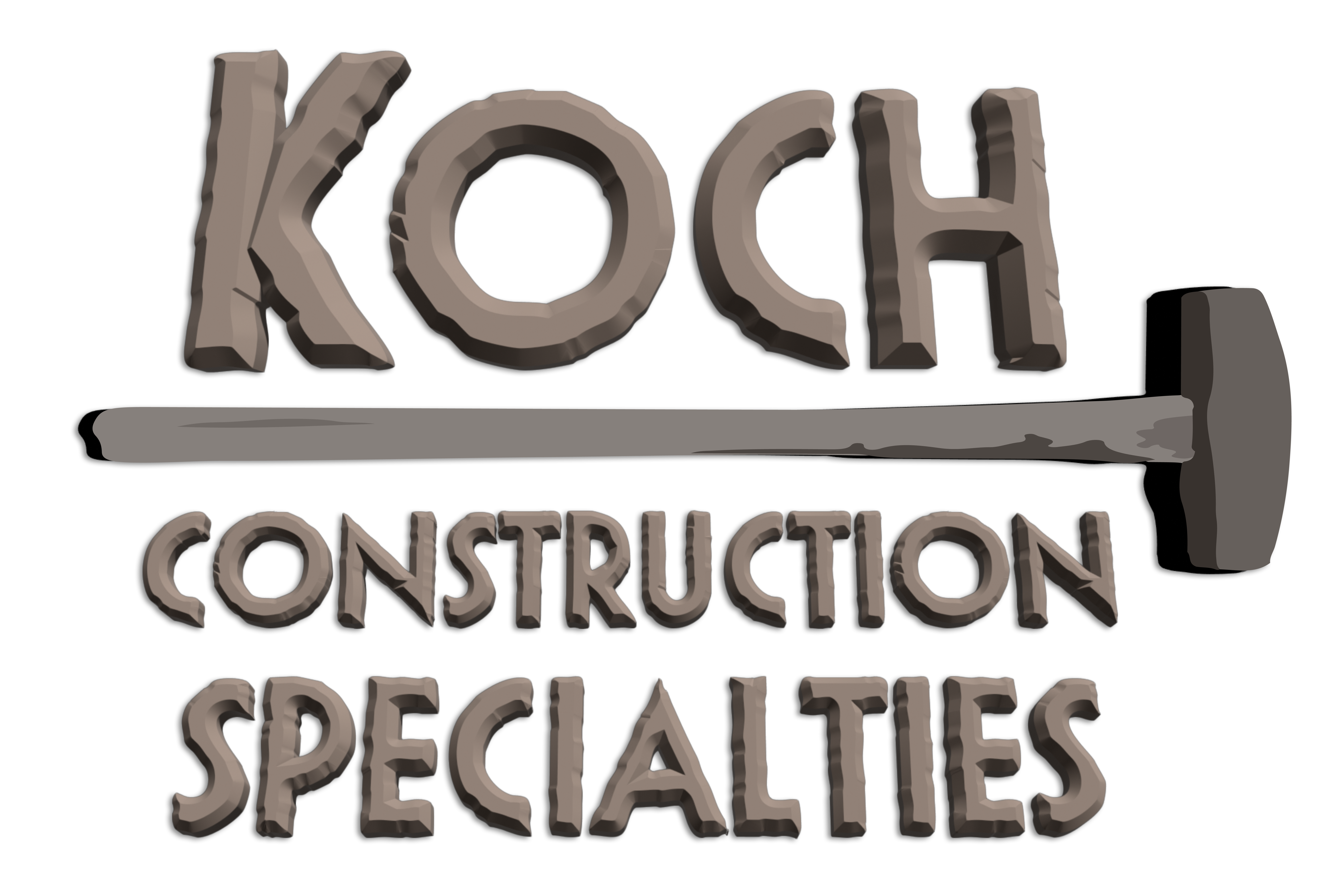 Koch Construction - Logo - Shadow